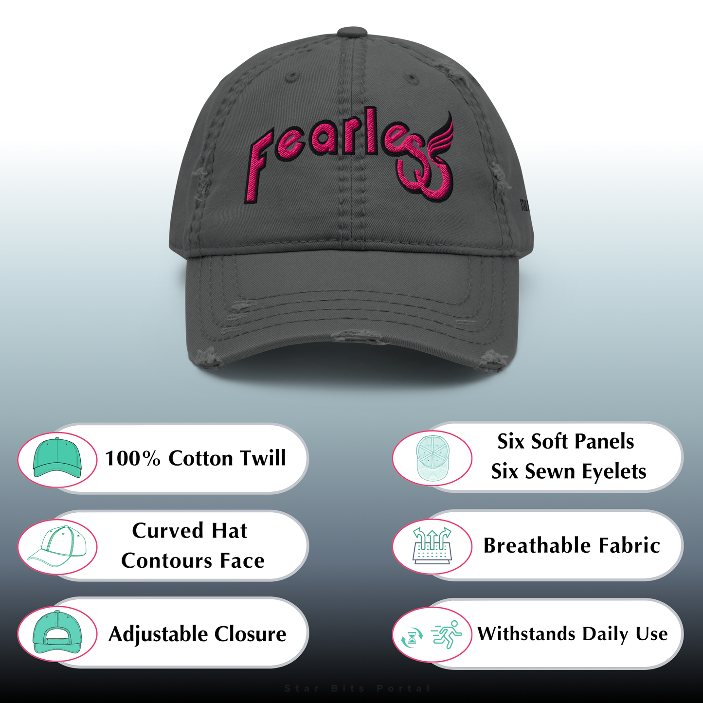 DISTRESSED DAD HAT - Phoenix Rising