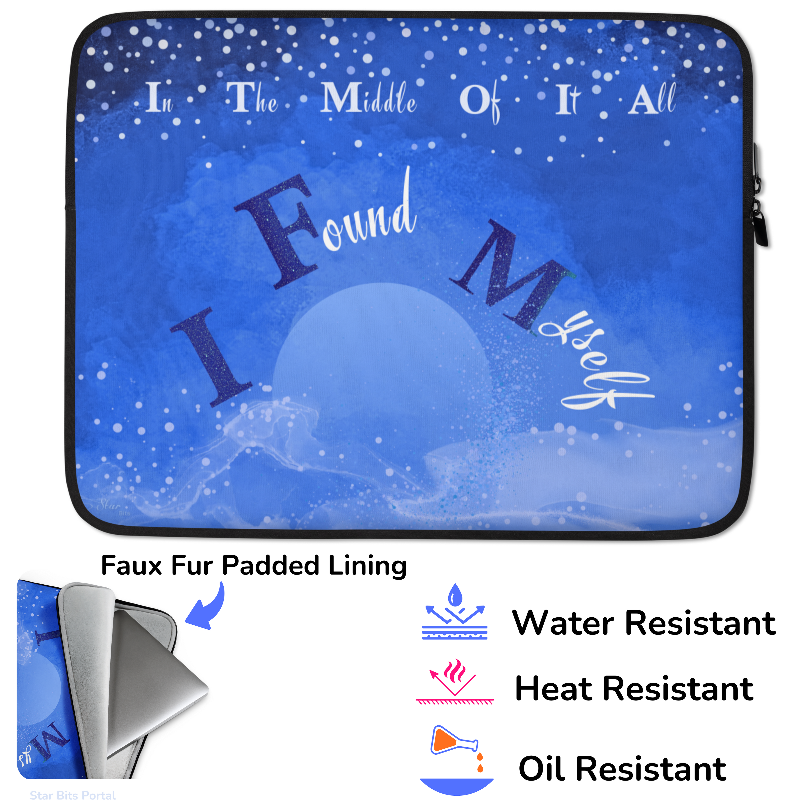 LaptopSleeve_13"_15"_MidnightMaagic_CelestialDreams_StarBitsPortal