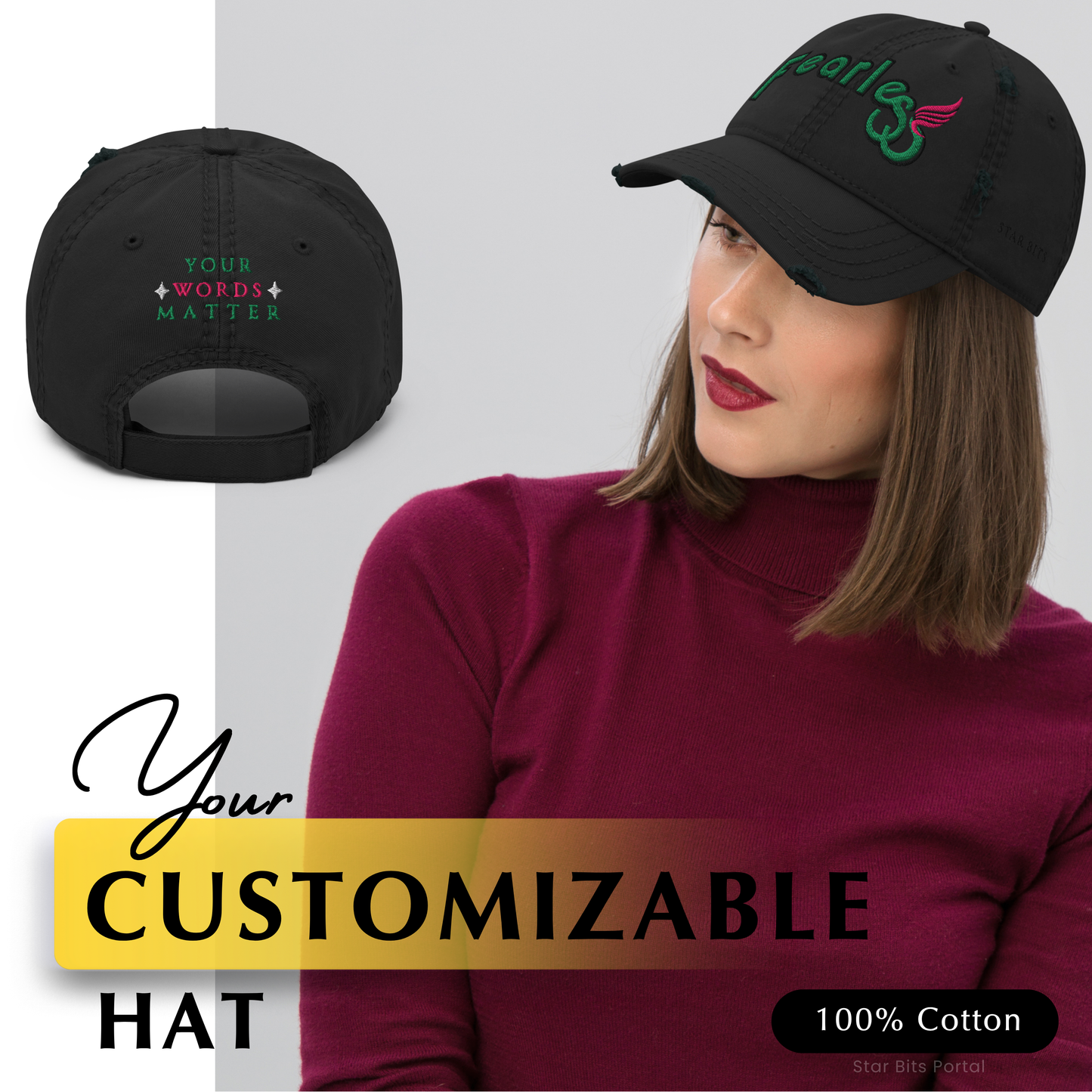 DISTRESSED DAD HAT - Phoenix Rising