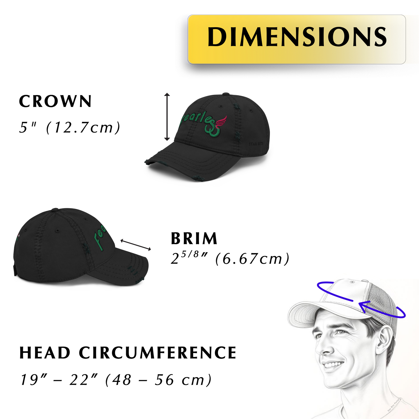 DISTRESSED DAD HAT - Phoenix Rising