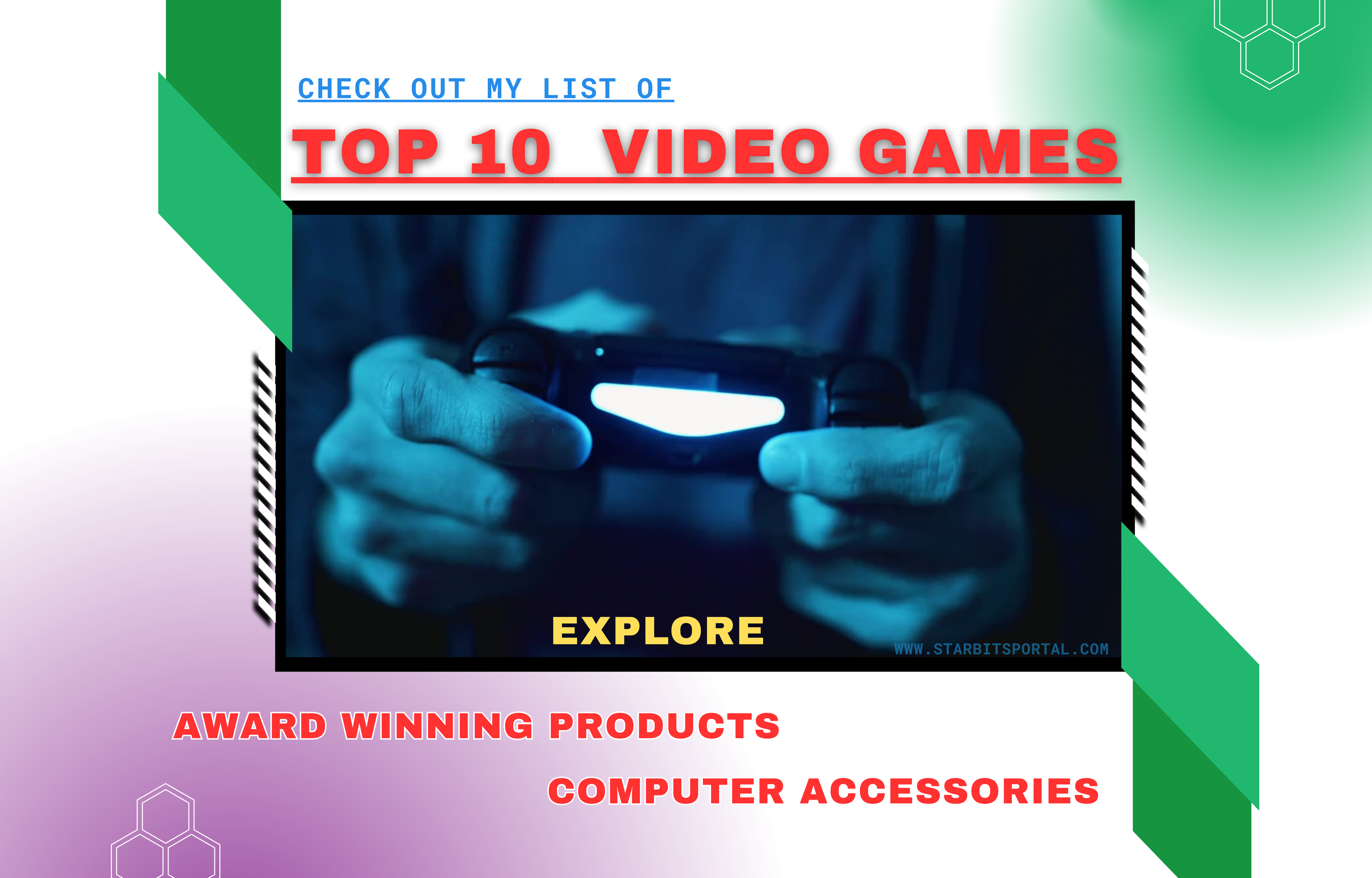 Load video: Top10VideoGamesList_Products_Accessories_StarBitsPortal