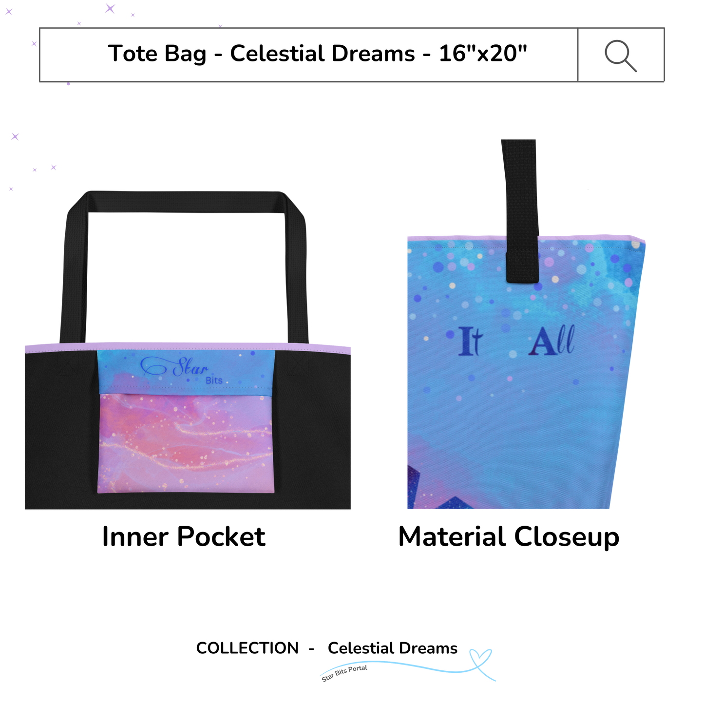 TOTE BAG - Celestial Dreams
