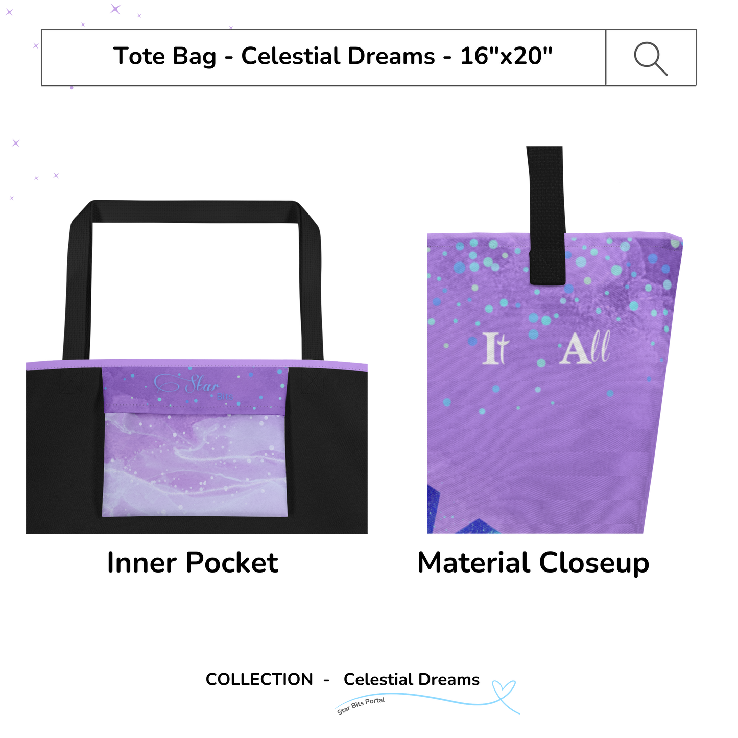 TOTE BAG - Celestial Dreams