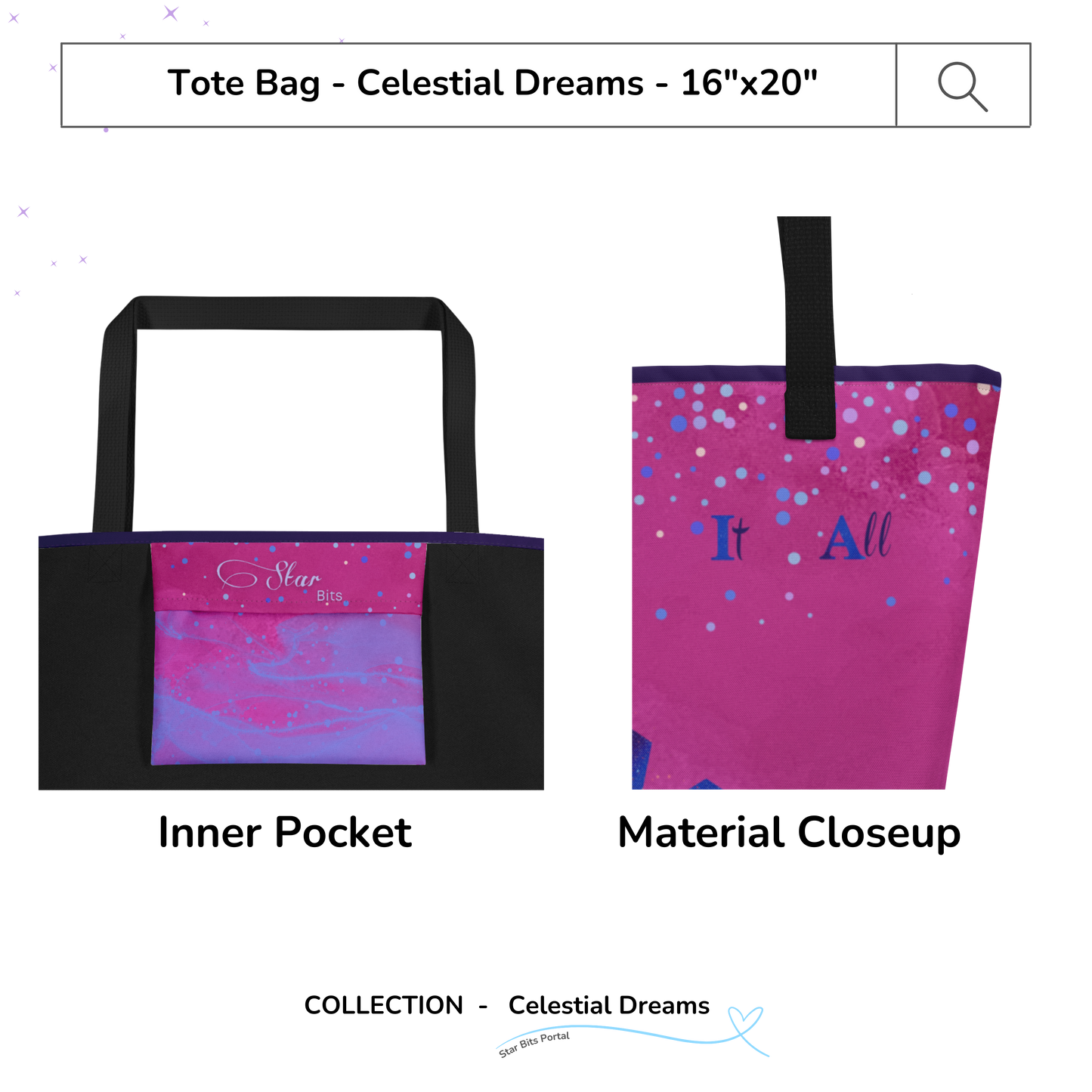 TOTE BAG - Celestial Dreams