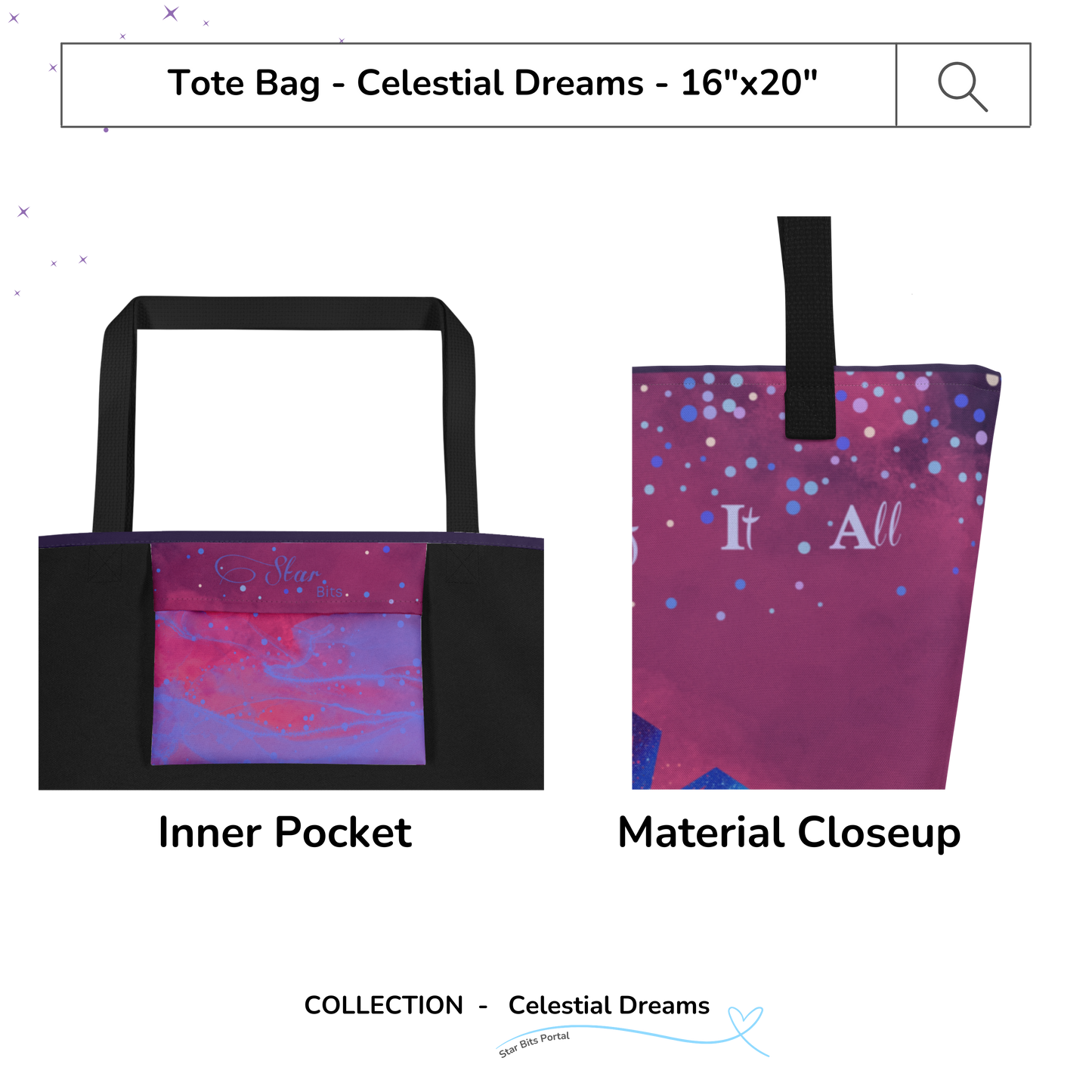 TOTE BAG - Celestial Dreams