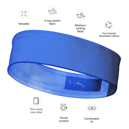 StylishHeadBand_Phoenix Rising_ElectricBlue_StarBitsPortal