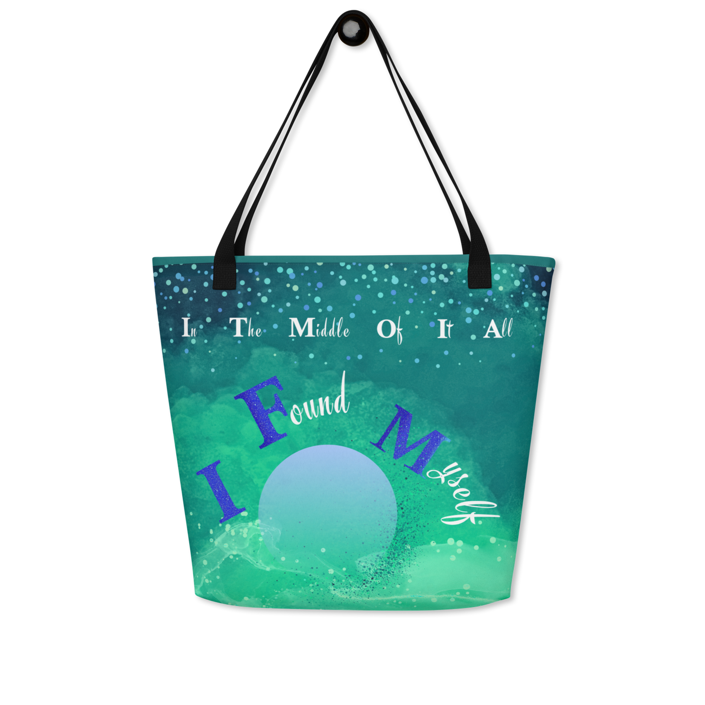 ToteBagLarge_CelestialBurst_EmeraldEnigma_16x20_StarBits 