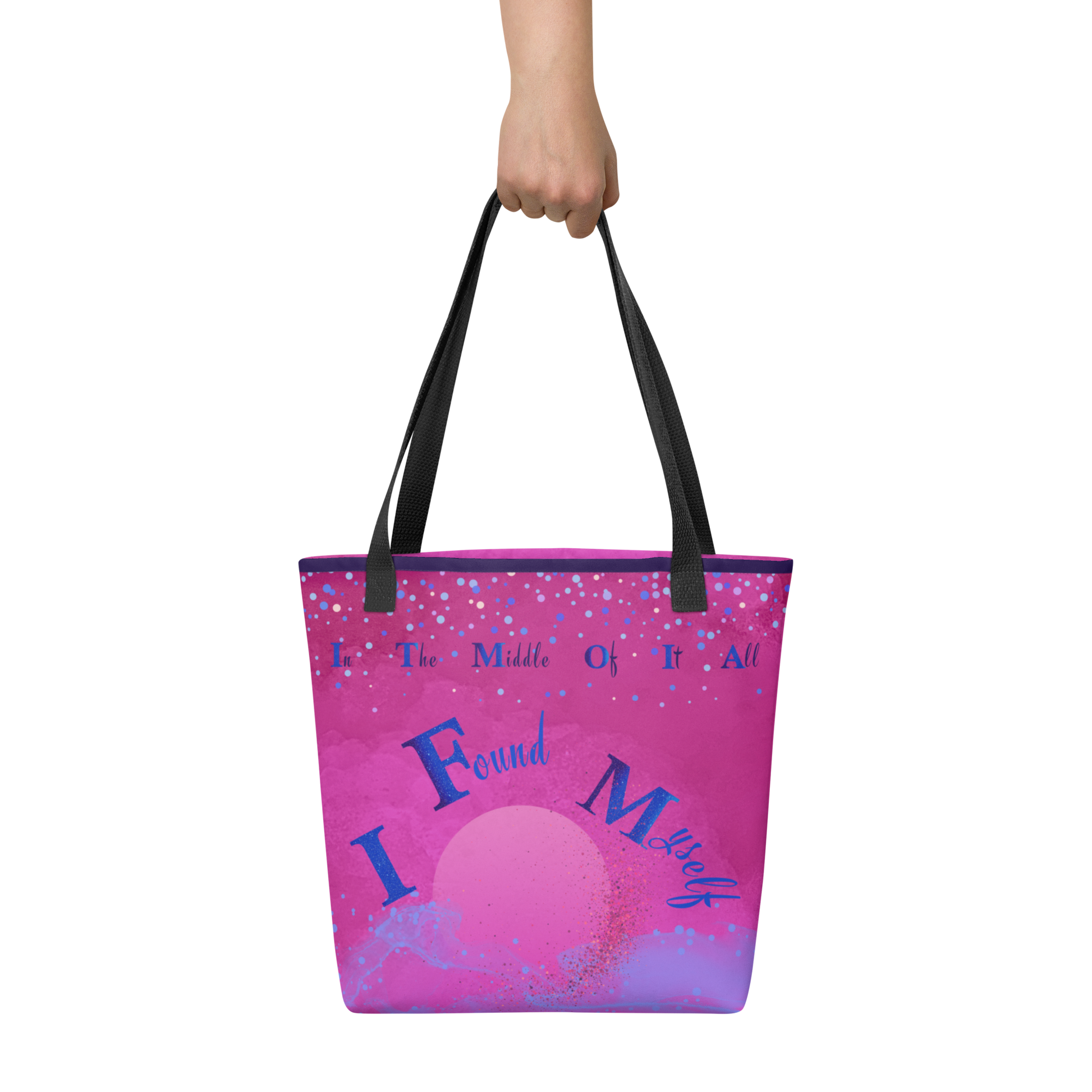 ToteBagSmall_CelestialBurst_FucshiaFusion_15x15_StarBits 