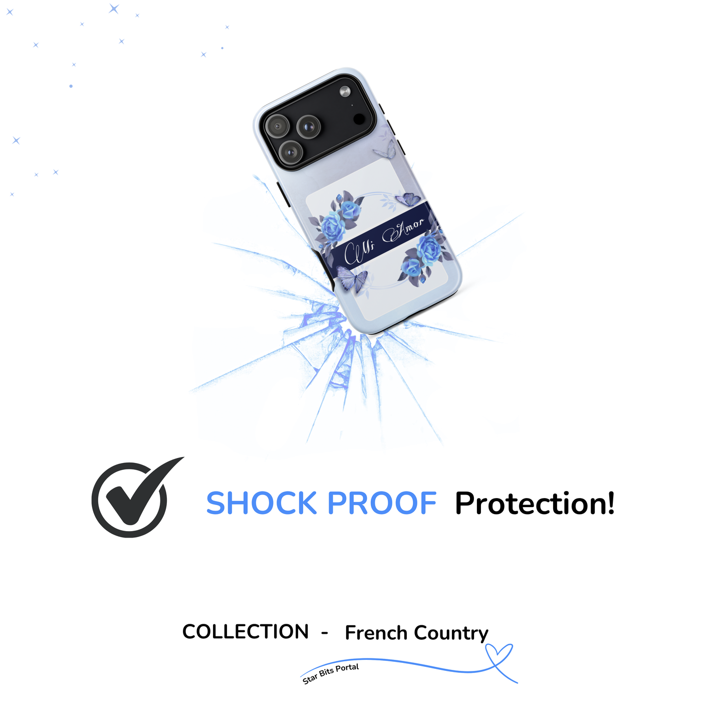 DUAL LAYER Tough iPhone® Case - Blue