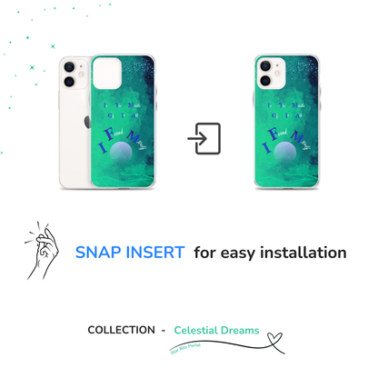 CLEAR iPHONE® CASE - Celestial Dreams