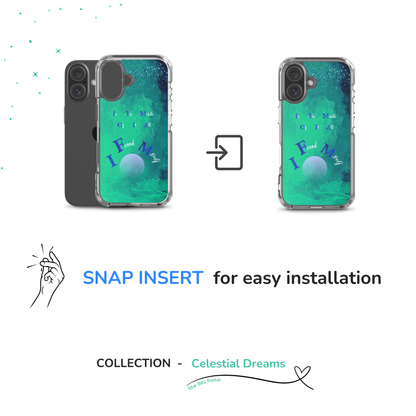 CLEAR iPHONE® CASE - Celestial Dreams