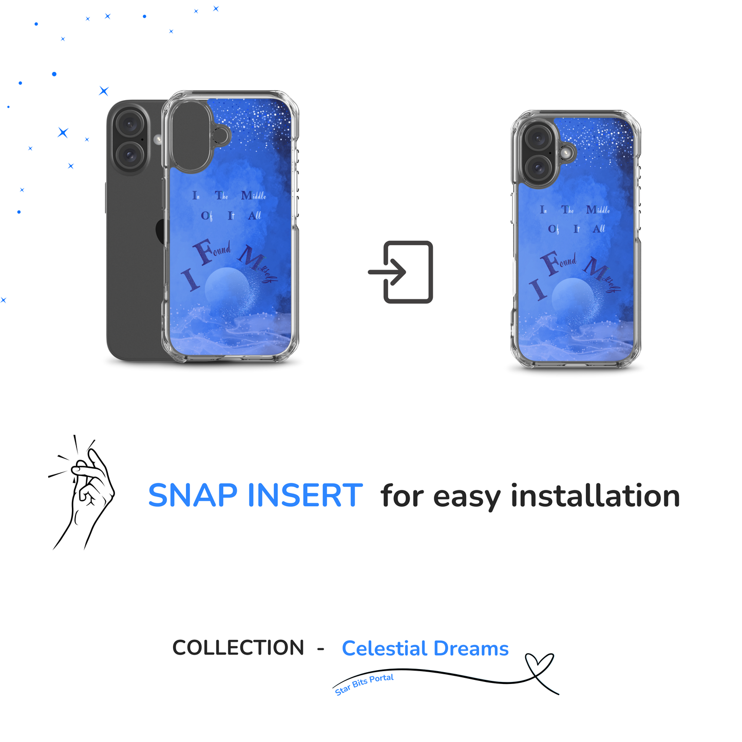 CLEAR iPHONE® CASE - Celestial Dreams