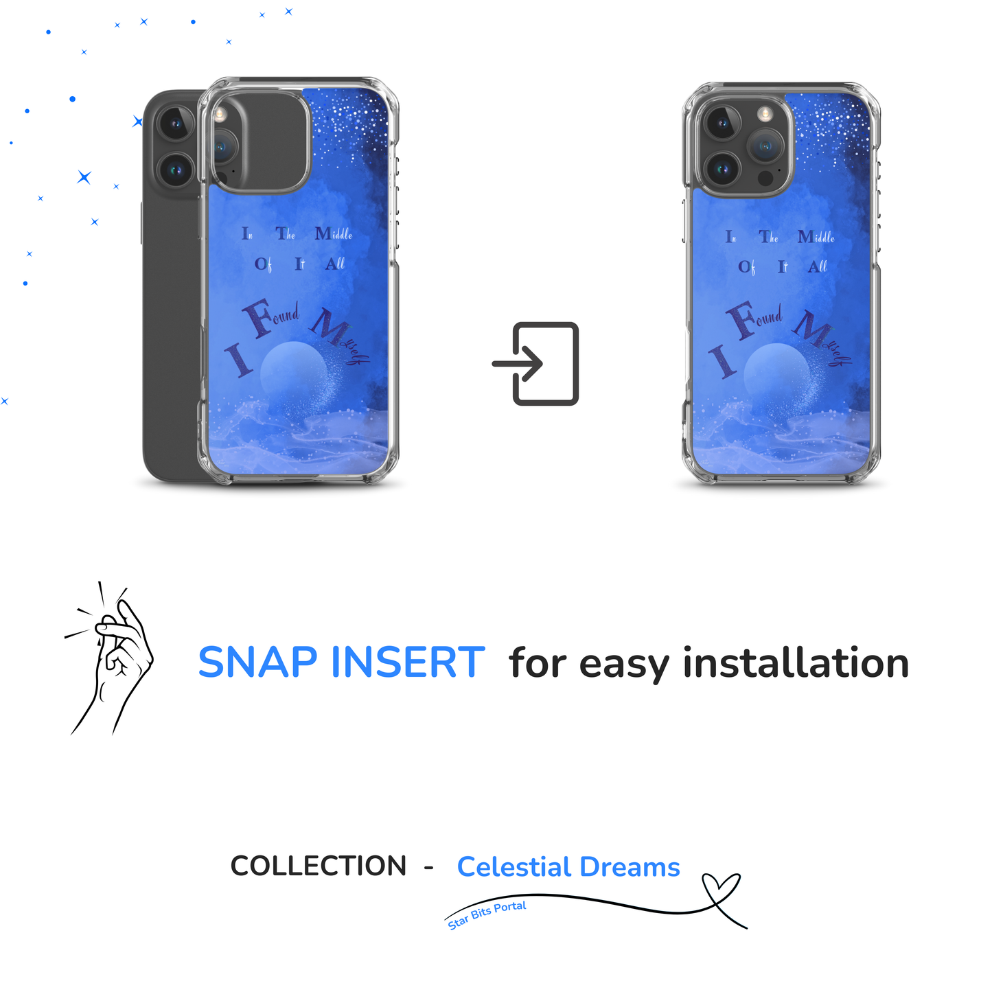 CLEAR iPHONE® CASE - Celestial Dreams