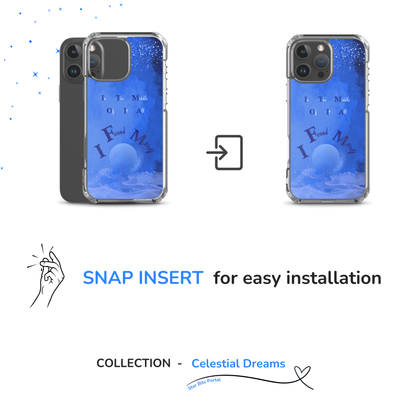 CLEAR iPHONE® CASE - Celestial Dreams