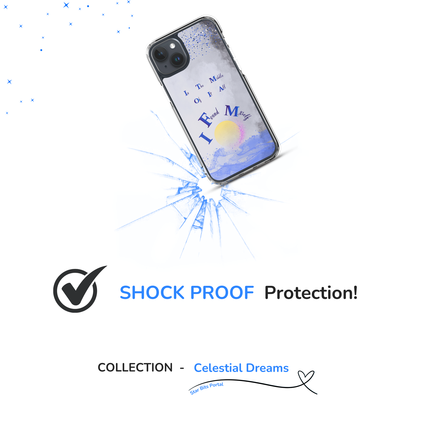 CLEAR iPHONE® CASE - Celestial Dreams