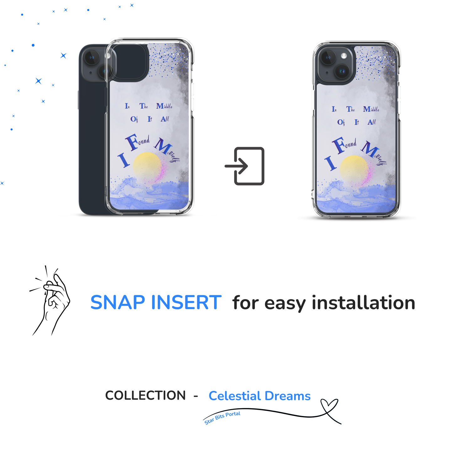 CLEAR iPHONE® CASE - Celestial Dreams