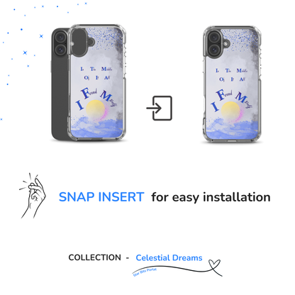 CLEAR iPHONE® CASE - Celestial Dreams