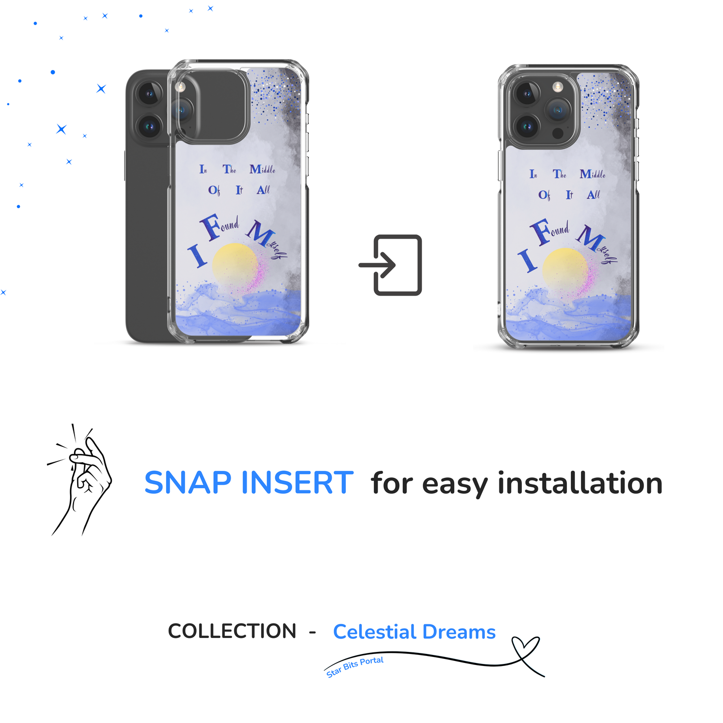 CLEAR iPHONE® CASE - Celestial Dreams