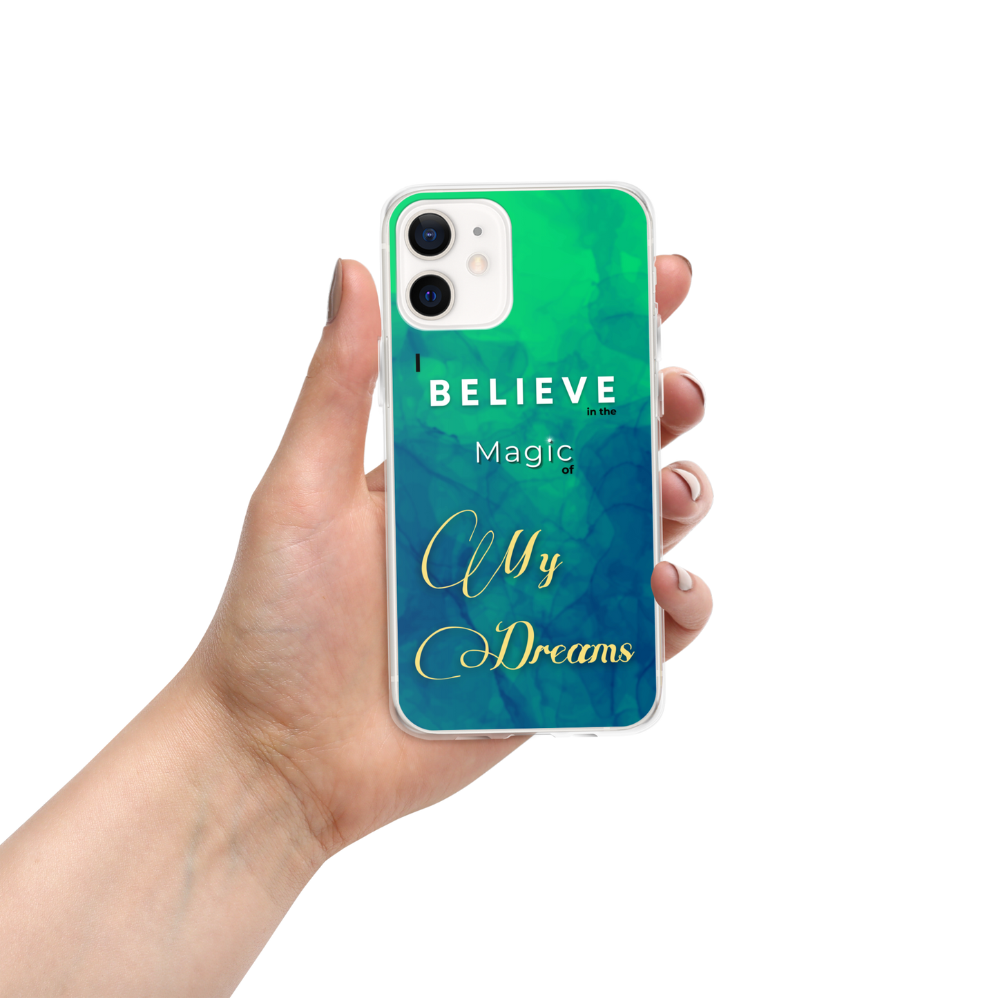 CLEAR iPHONE CASE - Tranquil Tide