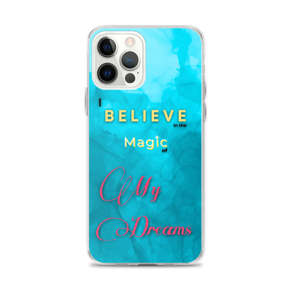 CLEAR iPHONE CASE - Tranquil Tide