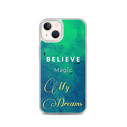 CLEAR iPHONE CASE - Tranquil Tide