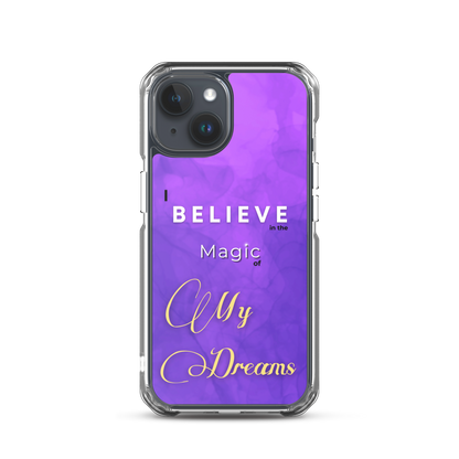 CLEAR iPHONE CASE - Tranquil Tide