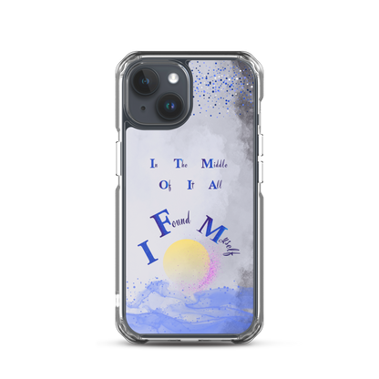 CLEAR iPHONE® CASE - Celestial Dreams