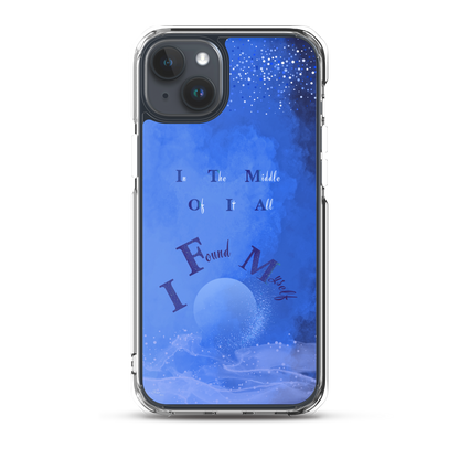 CLEAR iPHONE® CASE - Celestial Dreams