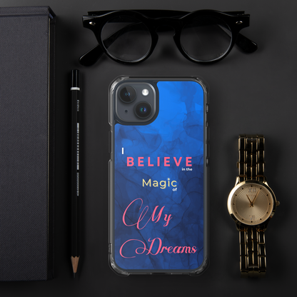 CLEAR iPHONE CASE - Tranquil Tide