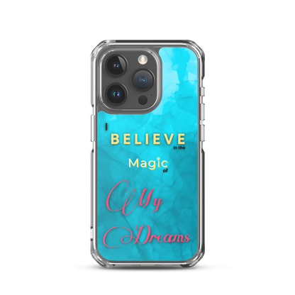 CLEAR iPHONE CASE - Tranquil Tide