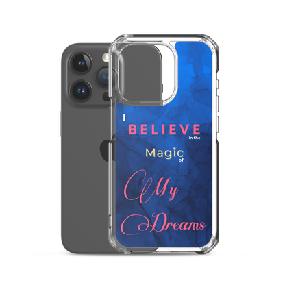 CLEAR iPHONE CASE - Tranquil Tide