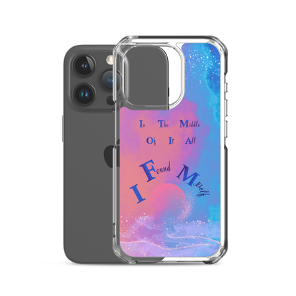 CLEAR iPHONE® CASE - Celestial Dreams