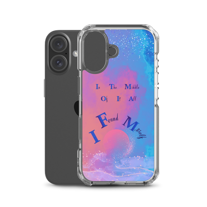 CLEAR iPHONE® CASE - Celestial Dreams