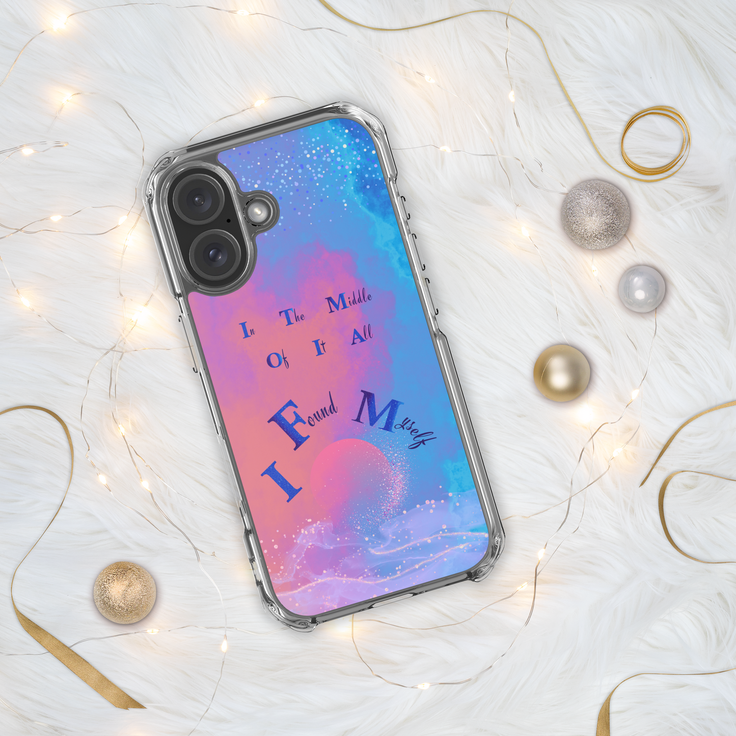 CLEAR iPHONE® CASE - Celestial Dreams