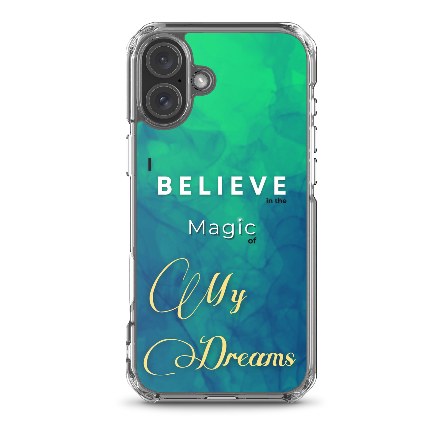 CLEAR iPHONE CASE - Tranquil Tide