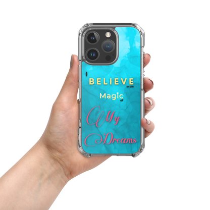 CLEAR iPHONE CASE - Tranquil Tide
