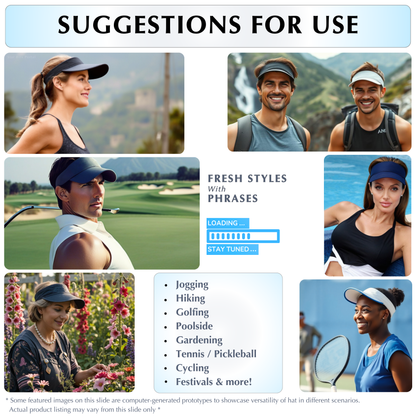 SUN VISOR HAT - Phoenix Rising