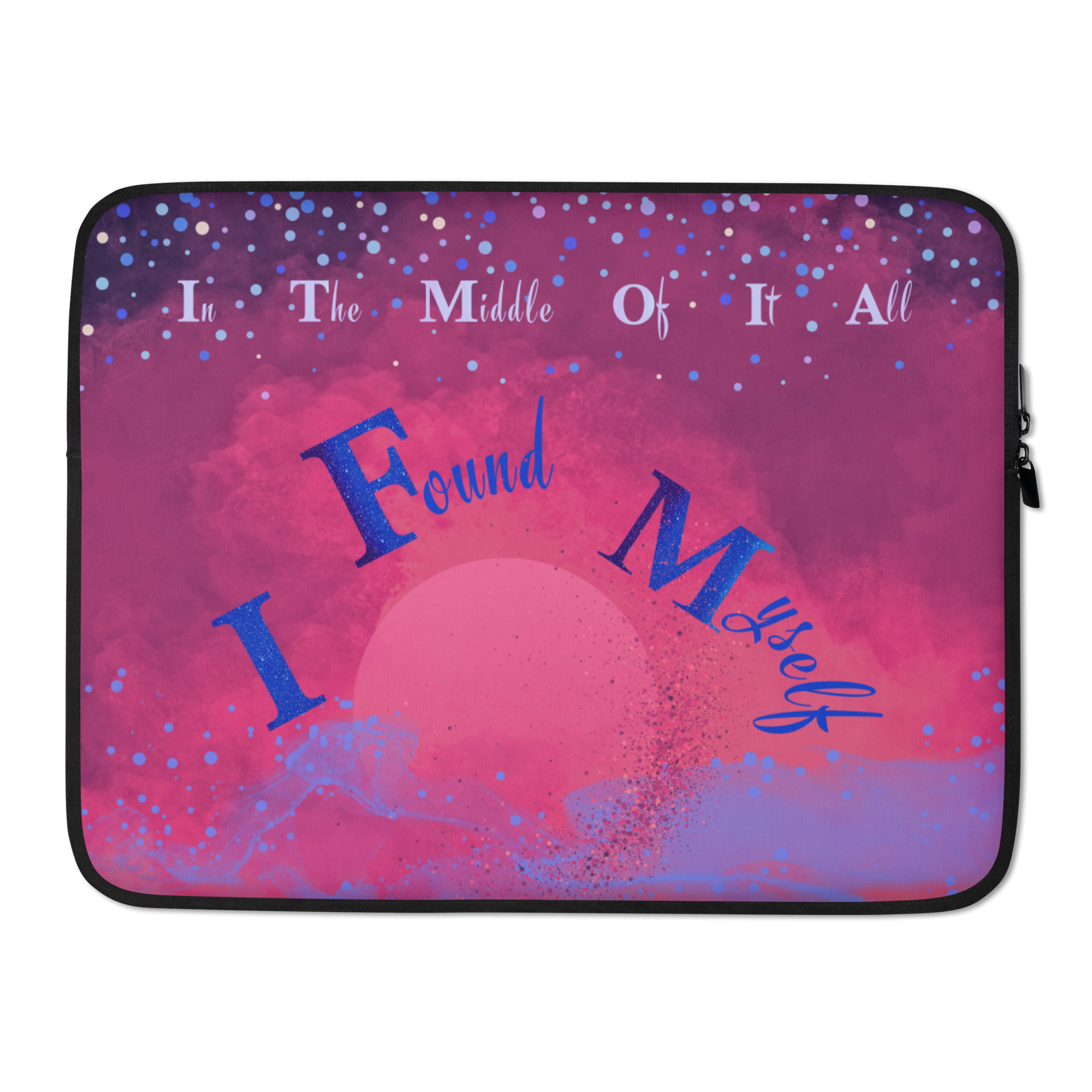 LaptopSleeve_15"_CELESTIALDREAMS_RubyDelight_StarBits 
