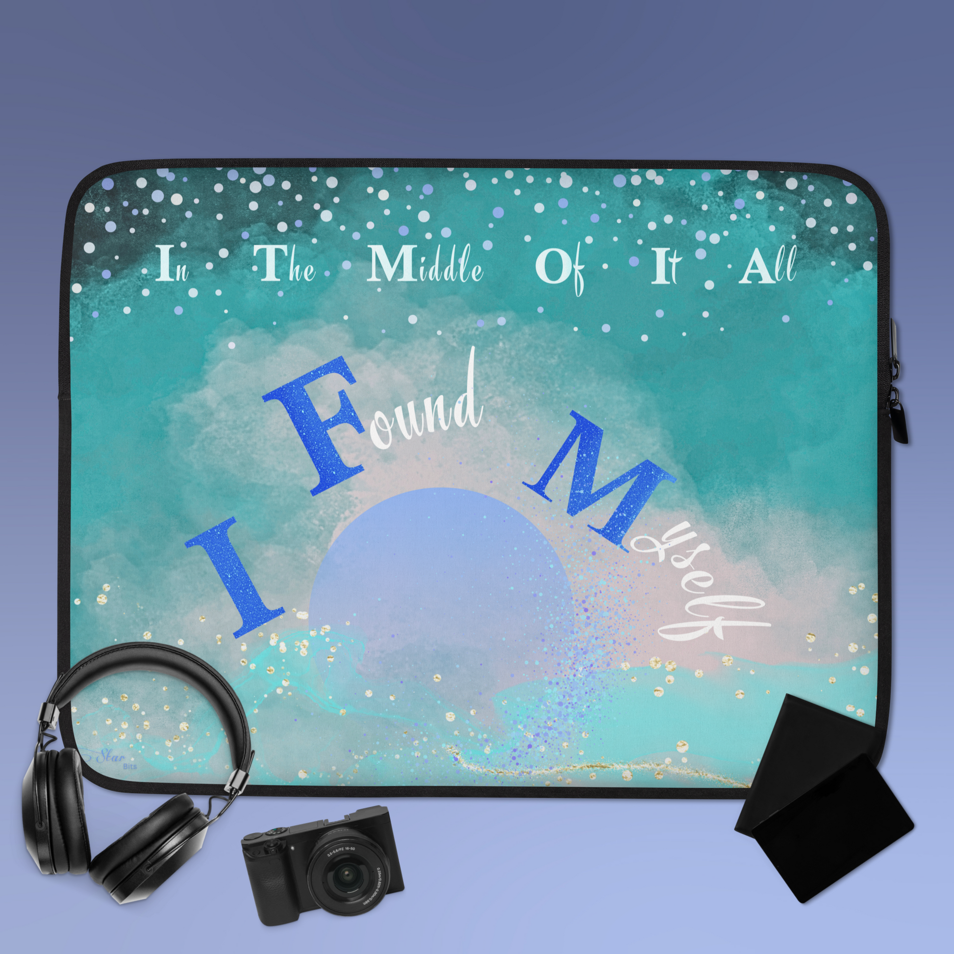 LaptopSleeve_15"_CELESTIALDREAMS_SurrenderingTide_StarBits 