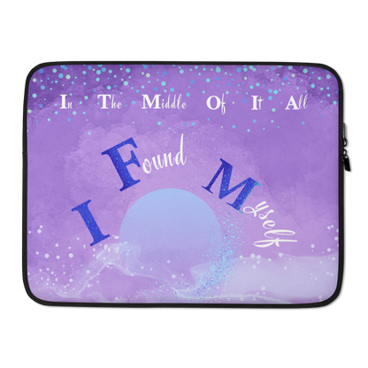 LaptopSleeve_15"_CELESTIALDREAMS_DivineAmethyst_StarBits 