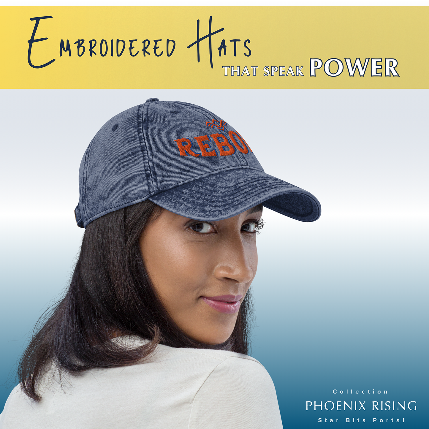 Reborn Vintage Hat - Phoenix Rising