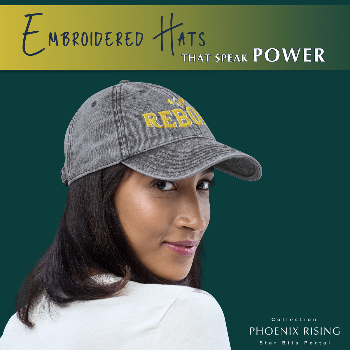 Reborn Vintage Hat - Phoenix Rising