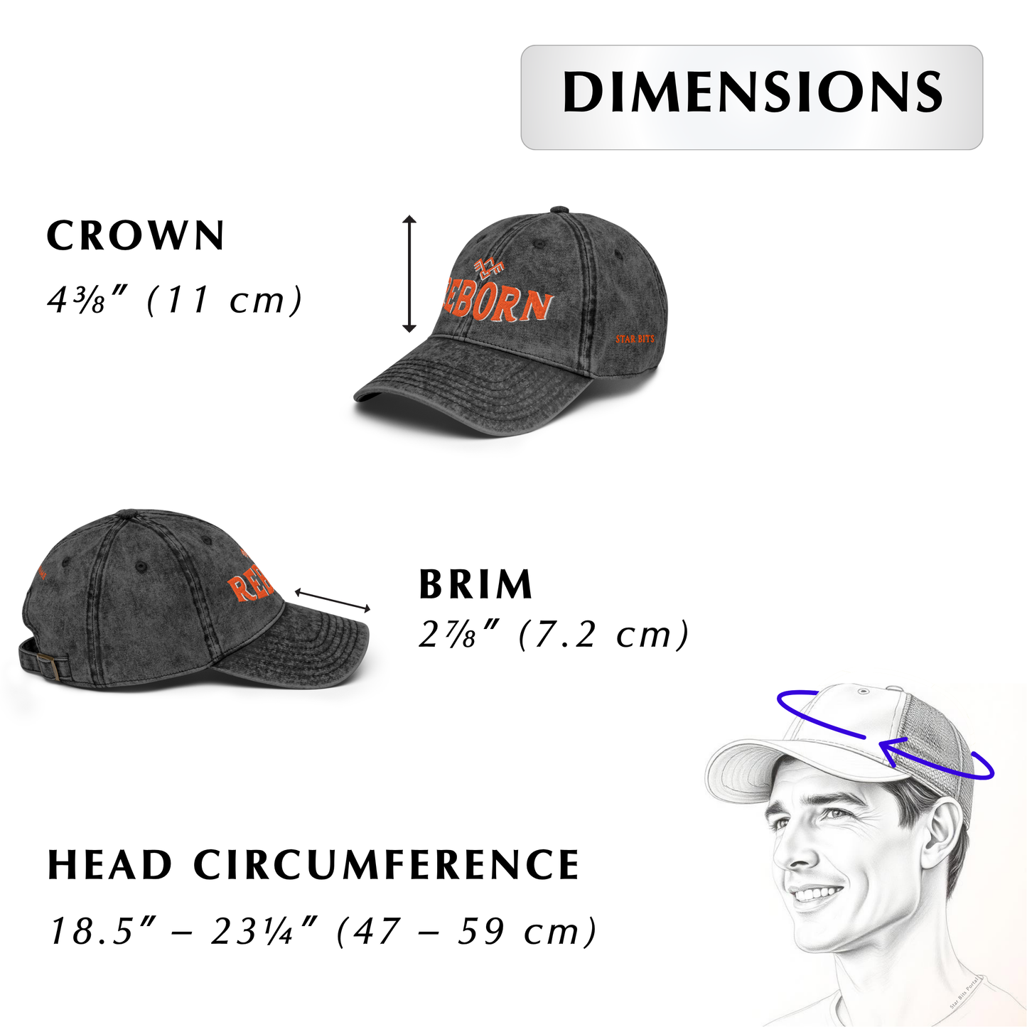 Reborn Vintage Hat - Phoenix Rising