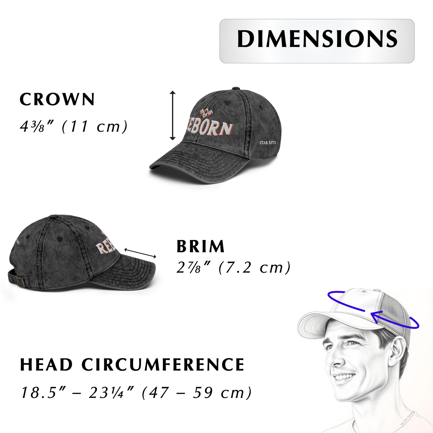 Reborn Vintage Hat - Phoenix Rising