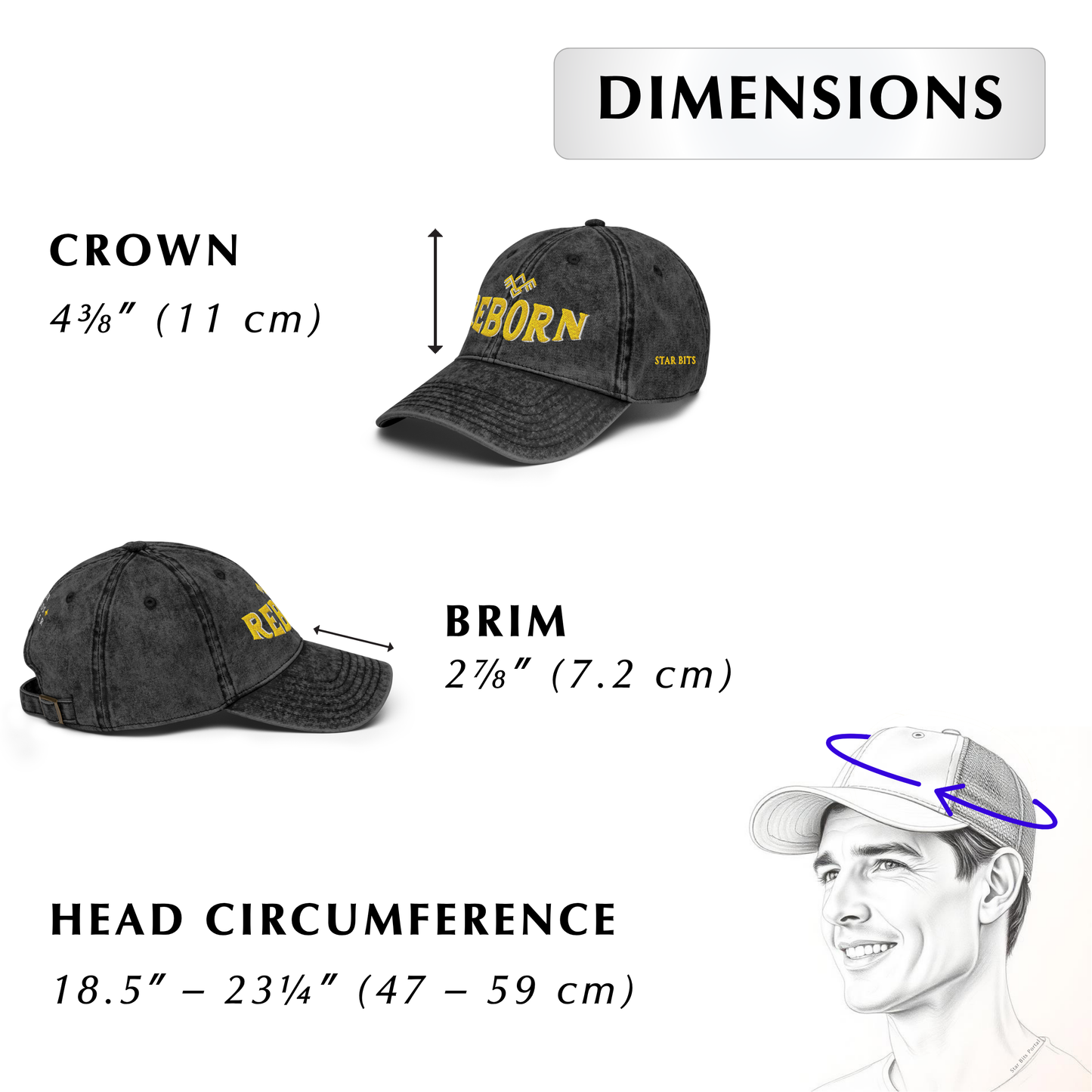 Reborn Vintage Hat - Phoenix Rising