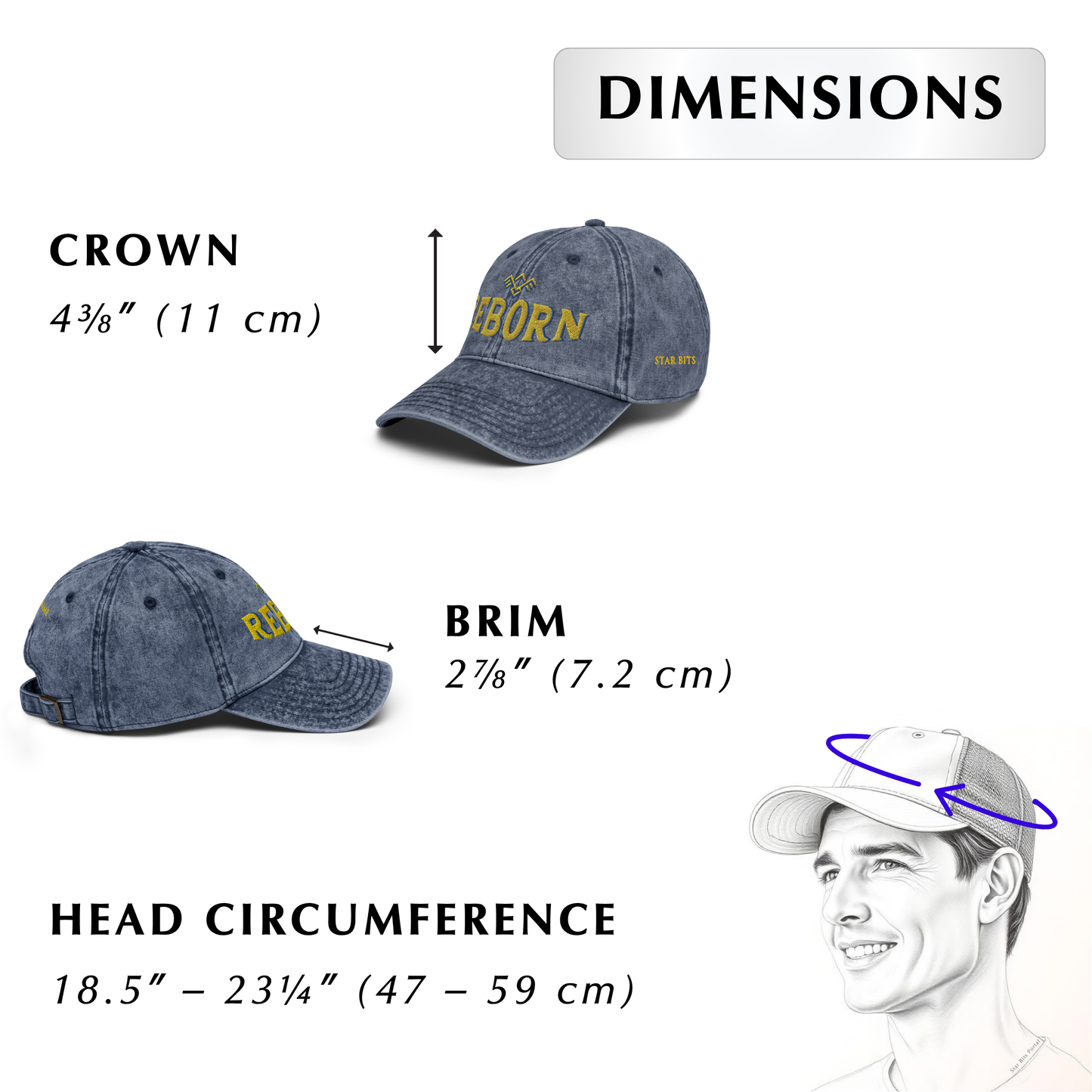 Reborn Vintage Hat - Phoenix Rising