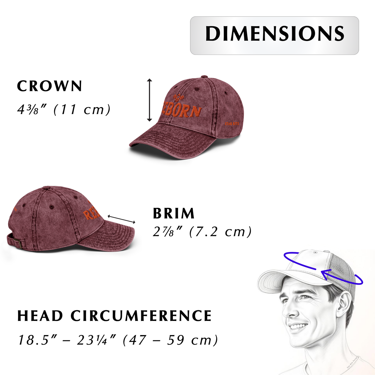 Reborn Vintage Hat - Phoenix Rising