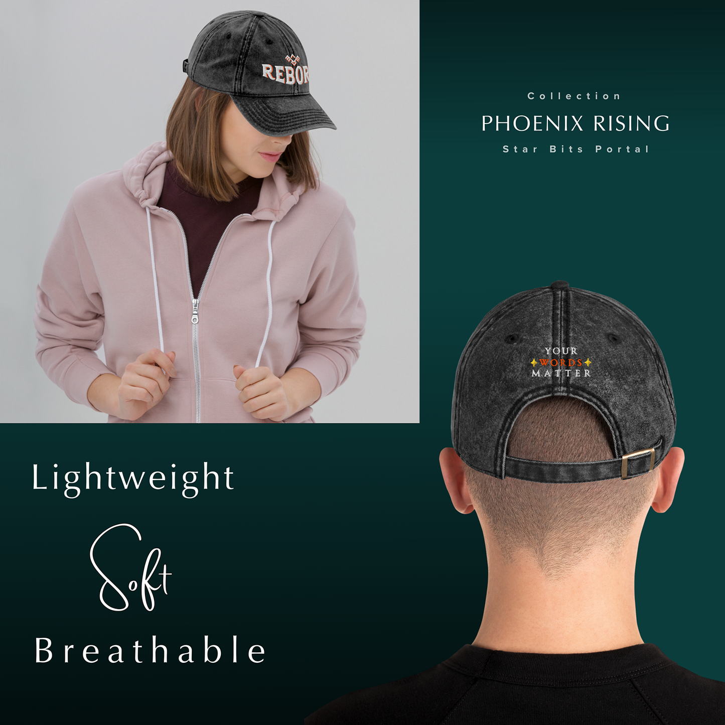 Reborn Vintage Hat - Phoenix Rising