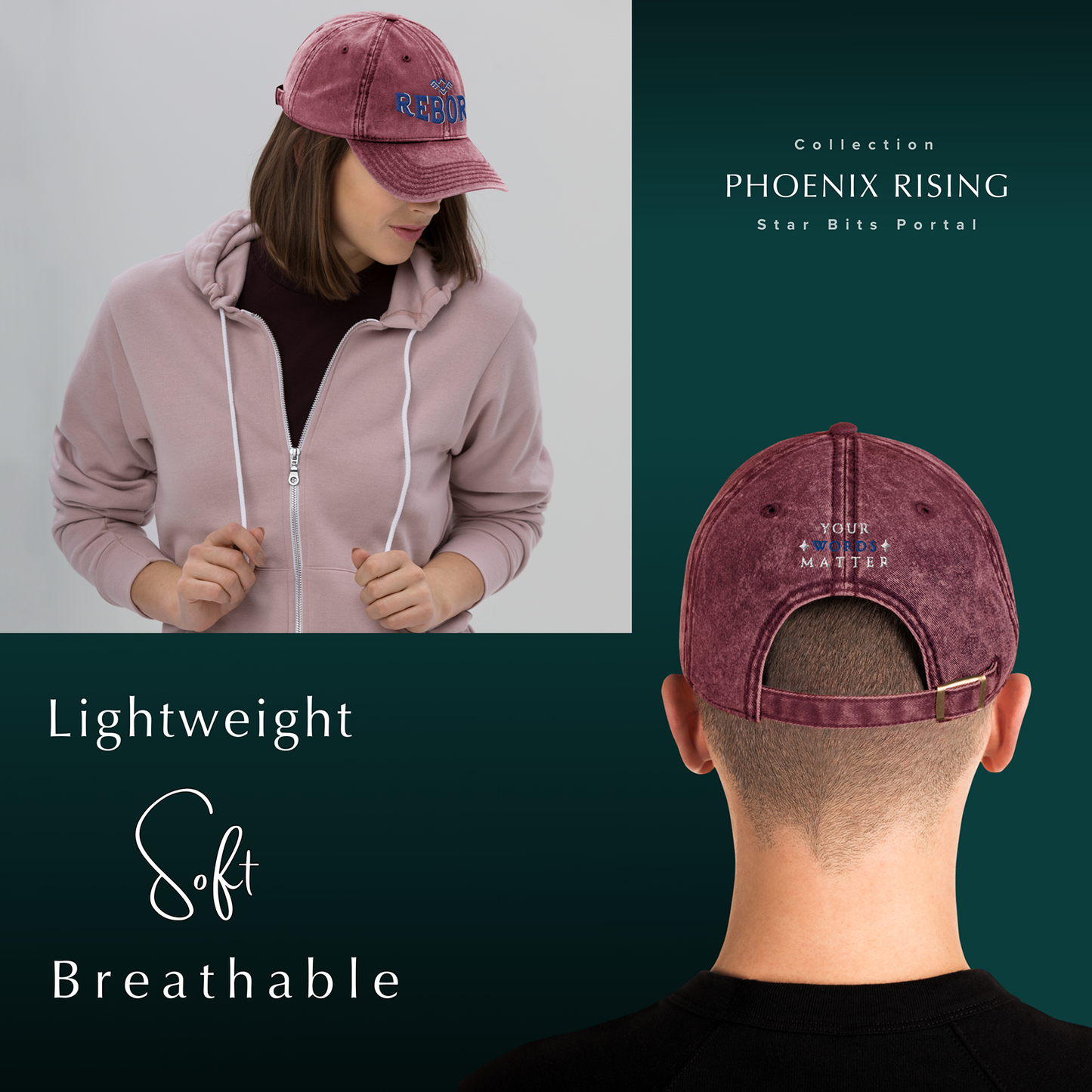 Reborn Vintage Hat - Phoenix Rising