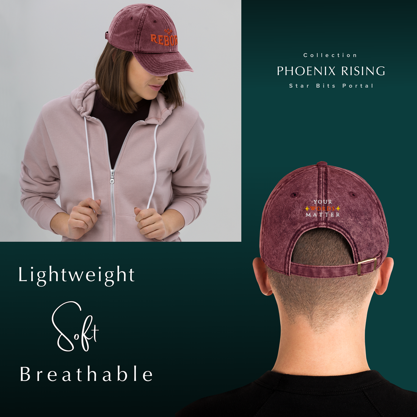 Reborn Vintage Hat - Phoenix Rising
